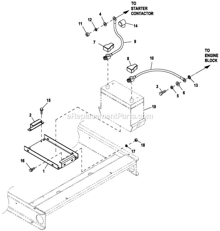 Generac 0055992 (7000001)(2012) 48kw 5.4 240 1p Ng Al Centur -03-13 Generator - Liquid Cooled Ev Batt Acsry 5.4l G3 W/O Batt Diagram