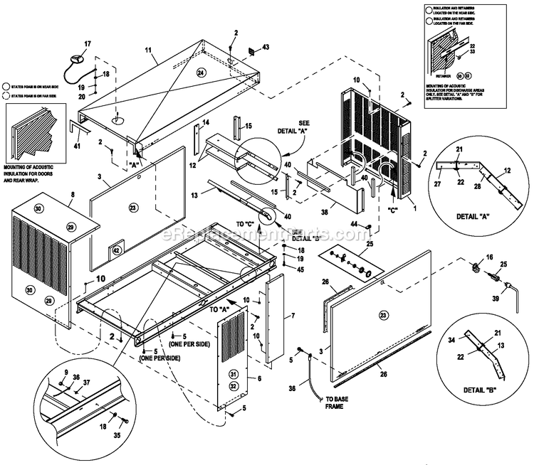 Generac 0055992 (7000001)(2012) 48kw 5.4 240 1p Ng Al Centur -03-13 Generator - Liquid Cooled Ev Enclosure C2 2.4l G2 Turbo Diagram