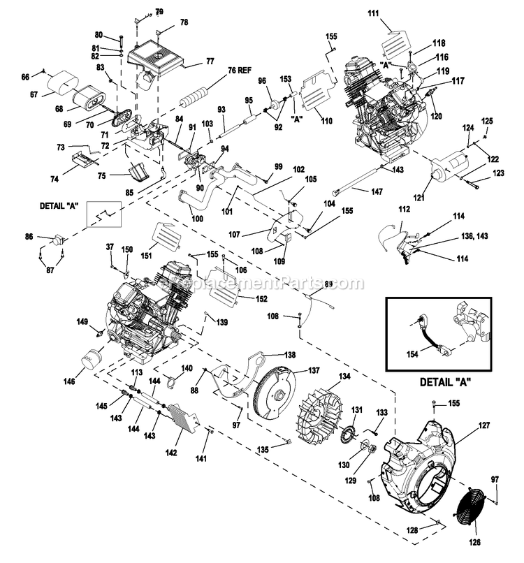 Generac 0057341 (9366550 - 50069417)(2015) Gp15000 Gt990 120/240v Portabl -12-18 Generator Ev Engine Gth990 Port Univ (2) Diagram