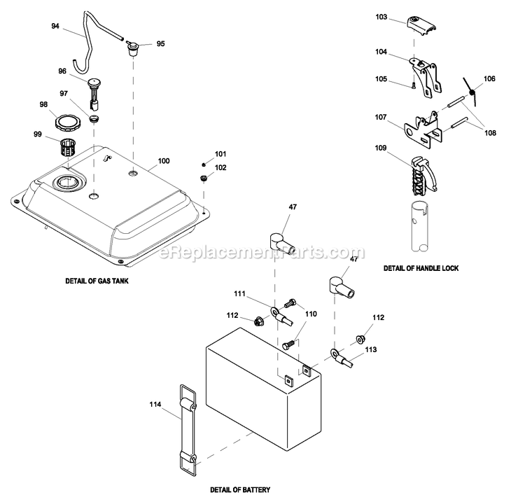 Generac 0059312 (9394990 - 10006716)(2015) Xp8000e Gh410 Port 49st/Csa -11-11 Generator Ev Generator 410 Portable Xp (2) Diagram