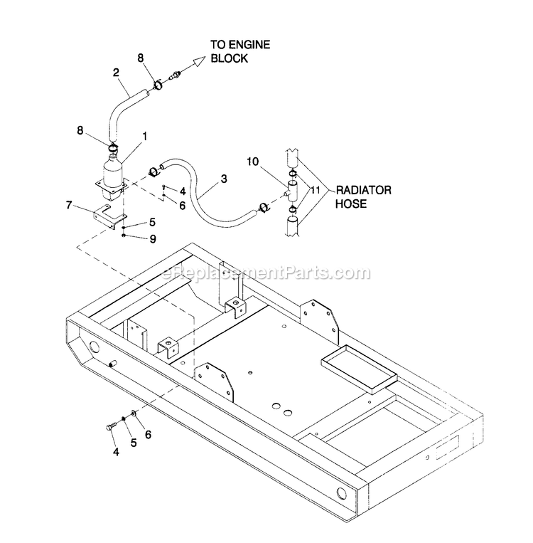 Generac 4060-0 Gr-70 -  Trailerized Block Heater Diagram