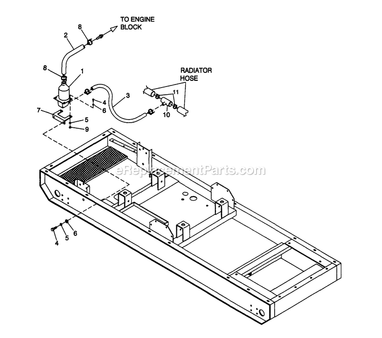 Generac 4363-1 Gr-125 Generator Block Heater Diagram