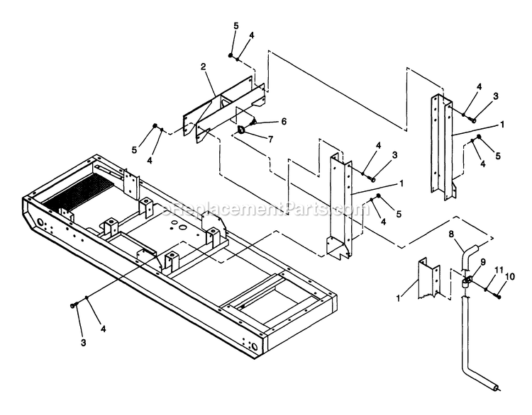 Generac 4363-1 Gr-125 Generator Center Lift Diagram