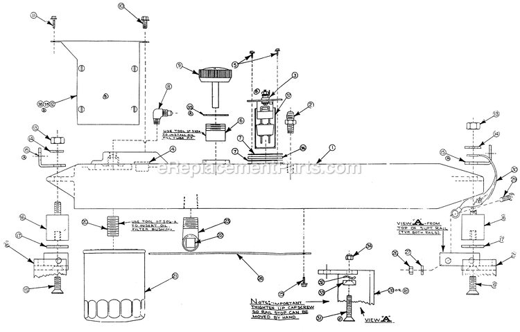 Generac 5696-5 3500w Xp Alt Alternator Oil Sump Assembly Diagram