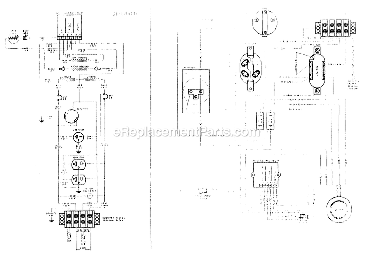 Generac 9651-1 Two-Bearing Gen. Generator Generator Diagram