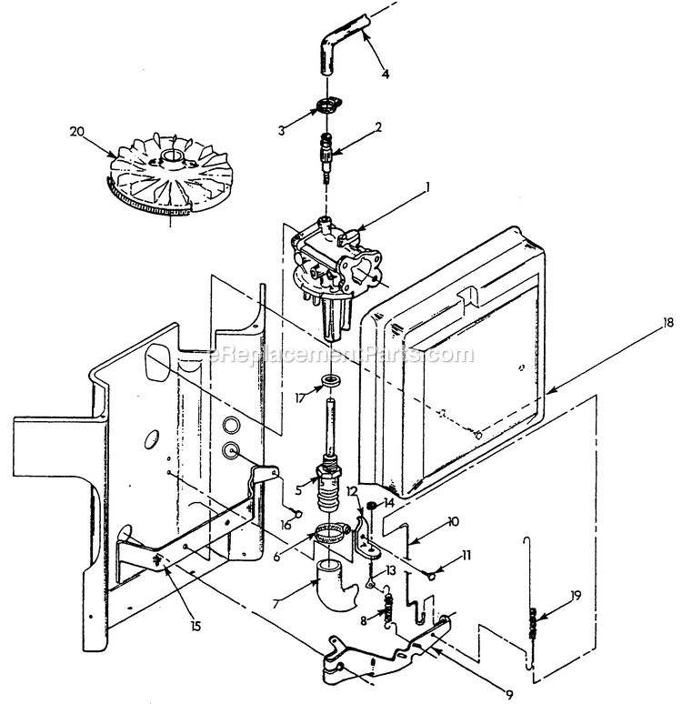Generac 9653-2 8 Kw Standby Standby Generator Gas Carburetor Diagram