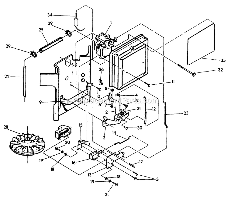 Generac 9677-0 Q70g Rv Gen Generator Carburetor Diagram