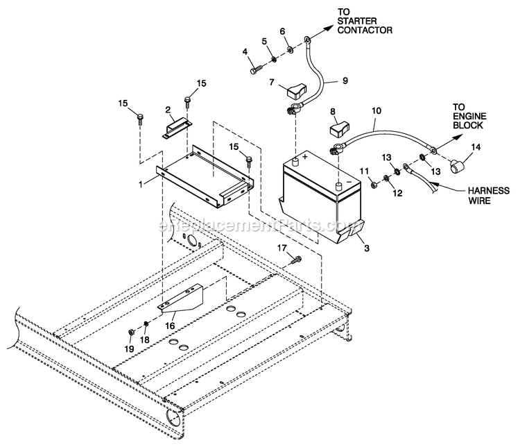 Generac BT06030ANSN (3808V29819 - 4308V30688)(2008) 60kw 3.0 120/240 1p Ng Stl Bry -10-22 Generator - Liquid Cooled Ev Battery C4 Diagram