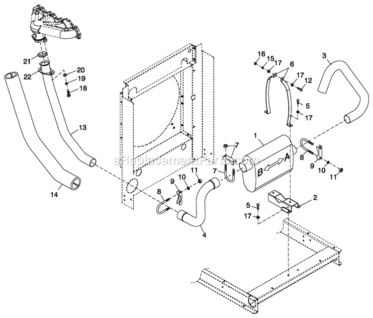 Generac CT02224ANAN (0809V33455 - 2909V36735)(2009) Obs 22kw 2.4 120/240 1p Ng Al -07-13 Generator - Liquid Cooled Exhaust System 2.4l G2 Diagram