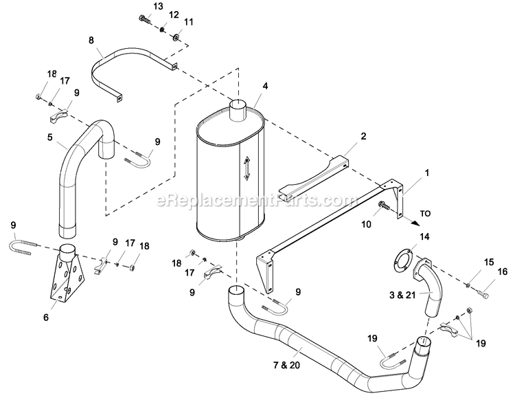 Generac CT03624ANAN (0510V38786 - 4309V38265)(2010) Obs 36kw 2.4 120/240 1p Ng Al -05-25 Generator - Liquid Cooled Muffler Exh 2.4l G2 Turbo Diagram