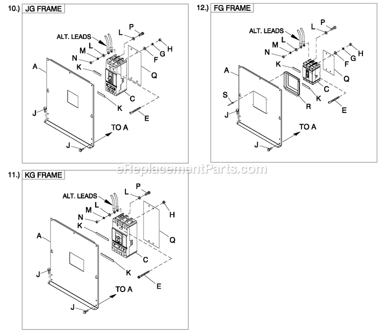 Generac CT03624ANAN (0510V38786 - 4309V38265)(2010) Obs 36kw 2.4 120/240 1p Ng Al -05-25 Generator - Liquid Cooled Cpl C2 And C4 Flex Hsb Diagram