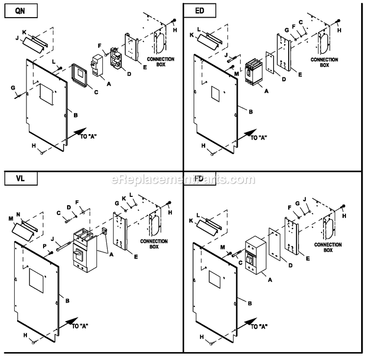 Generac CT03624GNAX (2310V40015)(2010) Obs 2.4 120/208 3p Ng Alum C -06-07 Generator Conbox C2 Cpl (3) Diagram