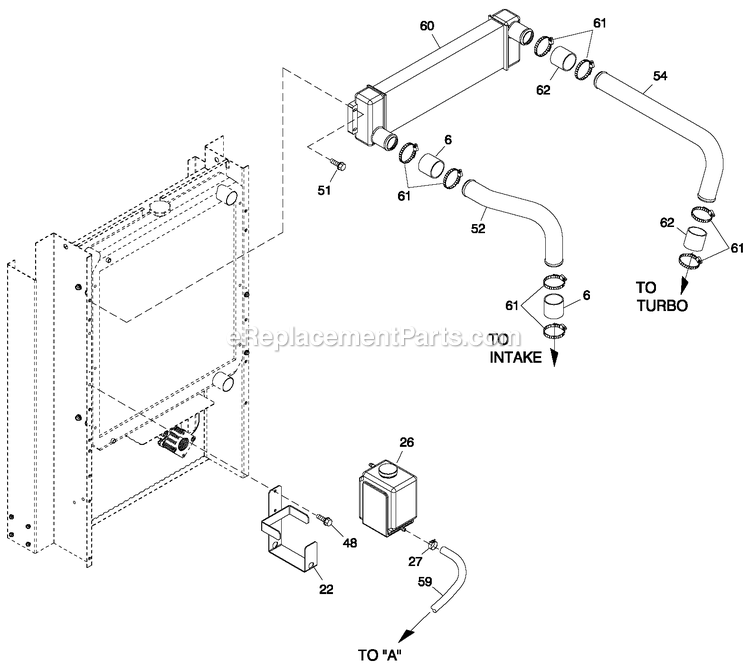 Generac CT03624JNAX (4610V40394)(2010) Obs 2.4 120/240 3p Ng Alum C -11-10 Generator C2 Cooling Sytem And Fan Drive (2) Diagram