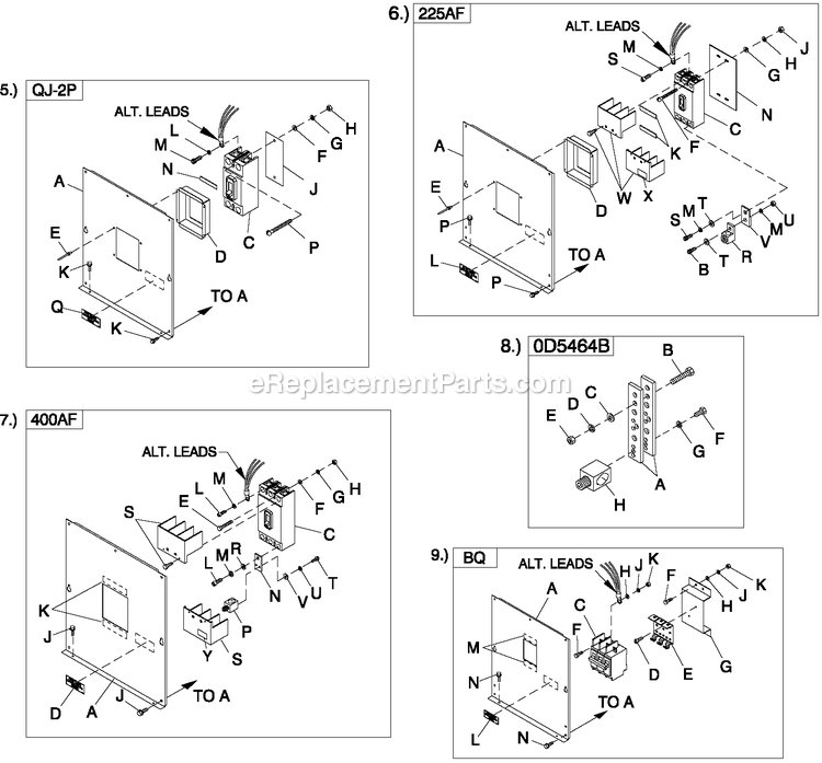 Generac CT06030ANAN (1808V27725 - 3806V20150)(2008) Obs 3.0 120/240 1p Ng Al Car -04-25 Generator - Liquid Cooled Cpl C2 And C4 Flex Hsb Diagram