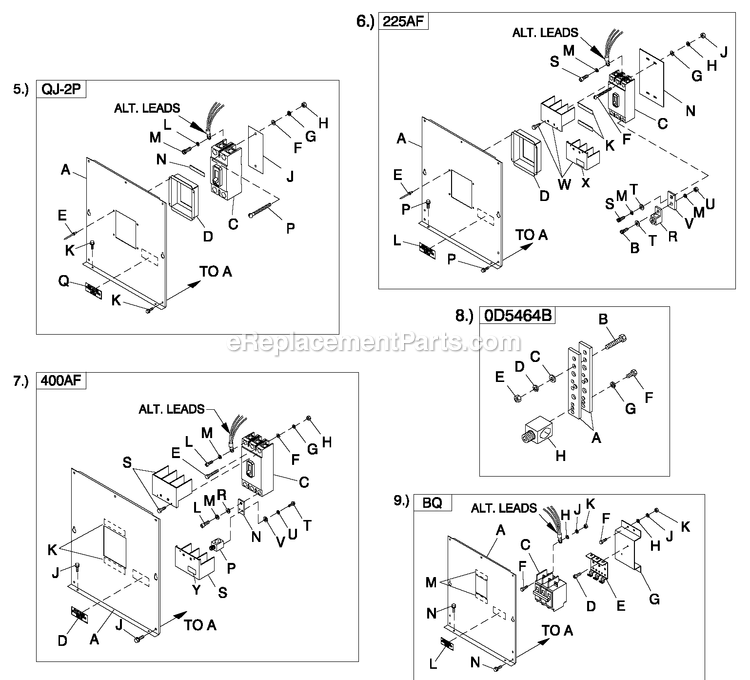 Generac CT06030ANAN (1808V27725 - 3806V20150)(2008) Obs 3.0 120/240 1p Ng Al Car -04-25 Generator - Liquid Cooled Cpl C2andc4 Flex Hsb Diagram