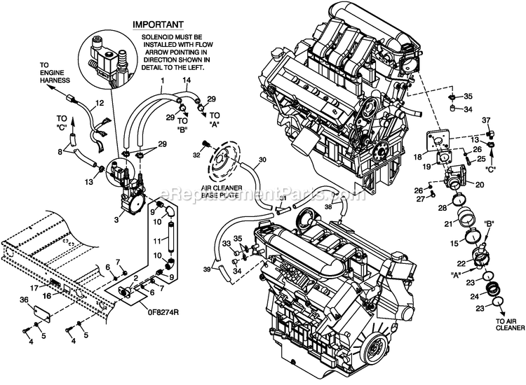 Generac CT06030ANAN (1808V27725 - 3806V20150)(2008) Obs 3.0 120/240 1p Ng Al Car -04-25 Generator - Liquid Cooled Fuel Lp Vapor C4 Diagram