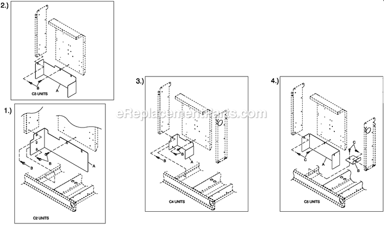 Generac CT06030ANAN (1808V27725 - 3806V20150)(2008) Obs 3.0 120/240 1p Ng Al Car -04-25 Generator - Liquid Cooled C4 Cb Connection Box Shielding C2/C4 Diagram