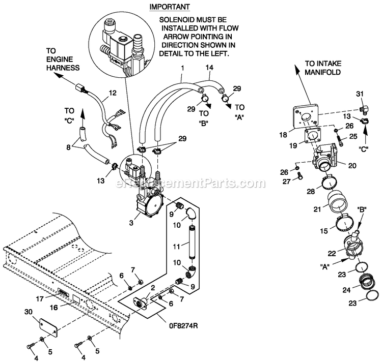 Generac CT06030ANAN (2908V28788)(2008) Obs 3.0 120/240 1p Ng Al Car -07-22 Generator - Liquid Cooled Fuel Lp Vapor C4 Diagram