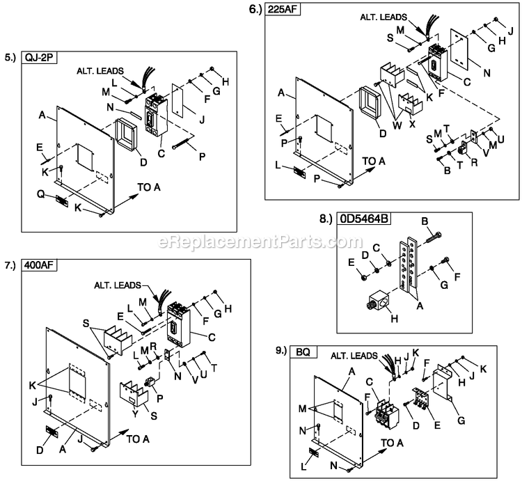 Generac CT06030ANSN (0508V27088)(2008) Obs 3.0 120/240 1p Ng Stl Car -02-04 Generator - Liquid Cooled Cpl C2 And C4 Flex Hsb Diagram