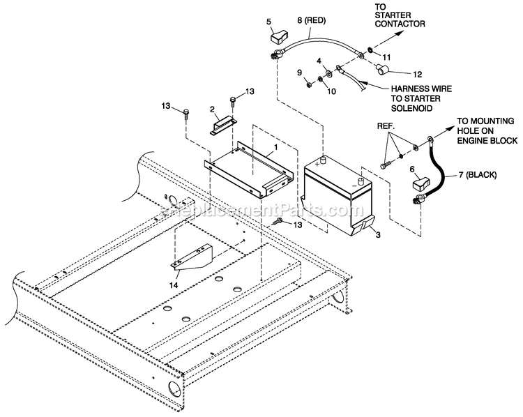 Generac CT07068ANAN (3009V36817)(2009) Obs 70kw 6.8 120/240 1p Ng Al -07-21 Generator - Liquid Cooled Ev Battery Diagram