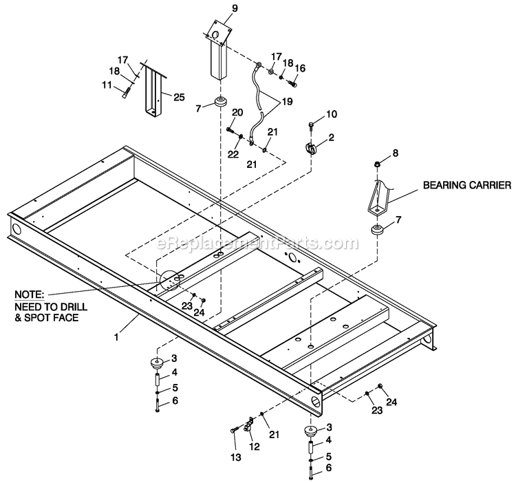 Generac CT07068ANAN (3009V36817)(2009) Obs 70kw 6.8 120/240 1p Ng Al -07-21 Generator - Liquid Cooled Ev Mtg Base 6.8l Cpl C3 Diagram