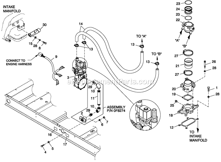 Generac CT07068ANAN (3009V36817)(2009) Obs 70kw 6.8 120/240 1p Ng Al -07-21 Generator - Liquid Cooled Fuel Nat. Gas And Lp Vapor 6.8l 4 Pole Diagram