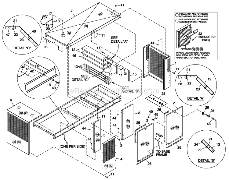 Generac CT15068AVSN (0208V26024)(2008) Obs 150kw 6.8 120/240 1p Vp St -01-17 Generator - Liquid Cooled Ev Enclosure C5 Pvt Lbl Diagram