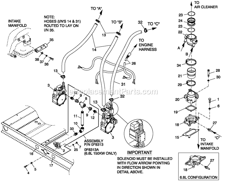 Generac CT15068AVSN (0208V26024)(2008) Obs 150kw 6.8 120/240 1p Vp St -01-17 Generator - Liquid Cooled Ev Fuelsys Lpv C5 Diagram