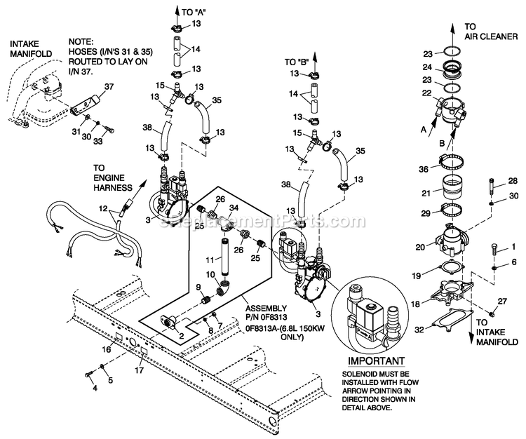 Generac CT15068GNSN (2408V28069)(2008) Obs 150kw 6.8 120/208 3p Ng St -06-11 Generator Fuel Natural Gas Ford 6.8l 130kw And 6.8l 150kw Diagram