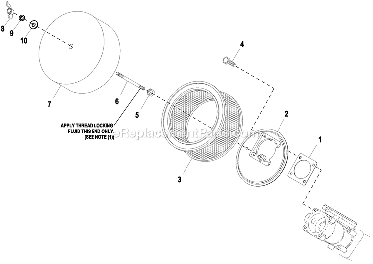 Generac ET04524ANSC (7360890 - 9046858)(2014) 45kw 2.4l 120/240 1p Ng St Ems -07-01 Generator - Liquid Cooled Ev Air Cleaner Diagram