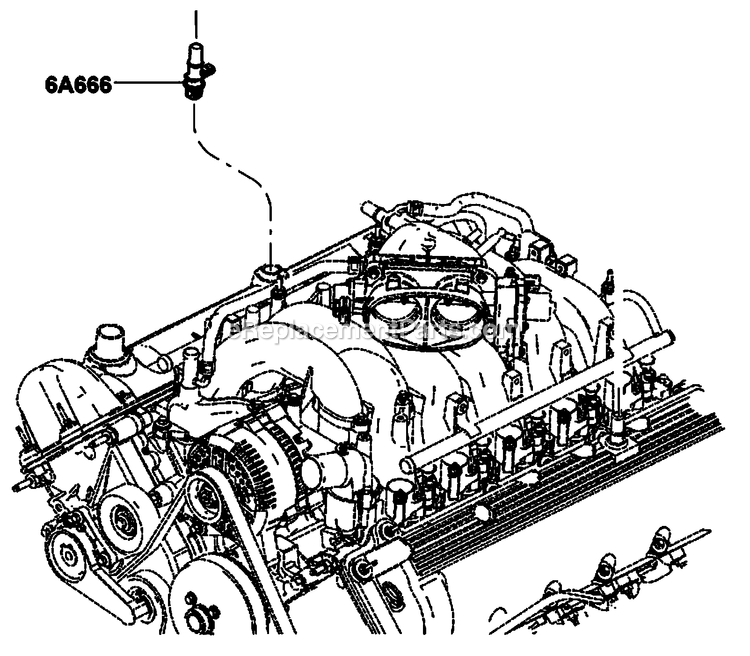 Generac ET07068ANAN (6079276)(2010) Obs 70kw 6.8 120/240 1p Ng Al -08-18 Generator - Liquid Cooled Gas Engine Crankcase Ventilation Diagram