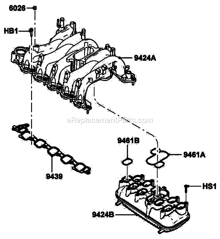 Generac ET07068ANAN (6079276)(2010) Obs 70kw 6.8 120/240 1p Ng Al -08-18 Generator - Liquid Cooled Gas Engine Intake Manifold Diagram