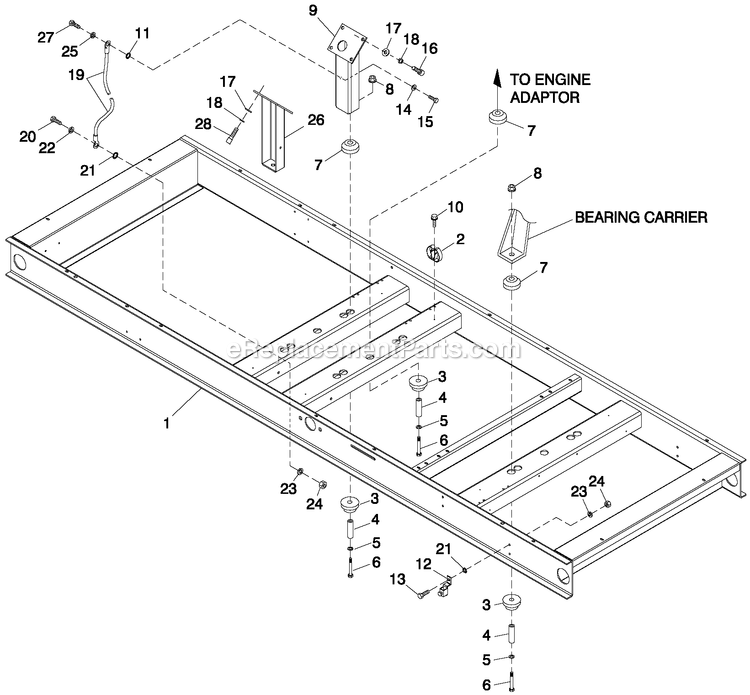 Generac ET08046ANAX (6264325)(2011) 80kw 4.6l 120/240 1p Ng Al -02-15 Generator - Liquid Cooled Mounting Base 6.8l 150kw Diagram