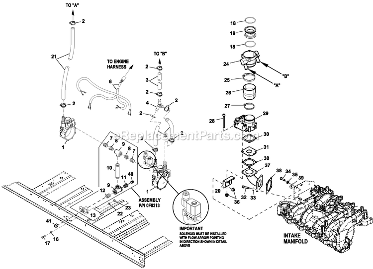 Generac ET08046ANAX (6657231 - 9211228)(2014) 80kw 4.6l 120/240 1p Ng Al -10-03 Generator - Liquid Cooled Fuel System Ng 4.6l 80kw Diagram