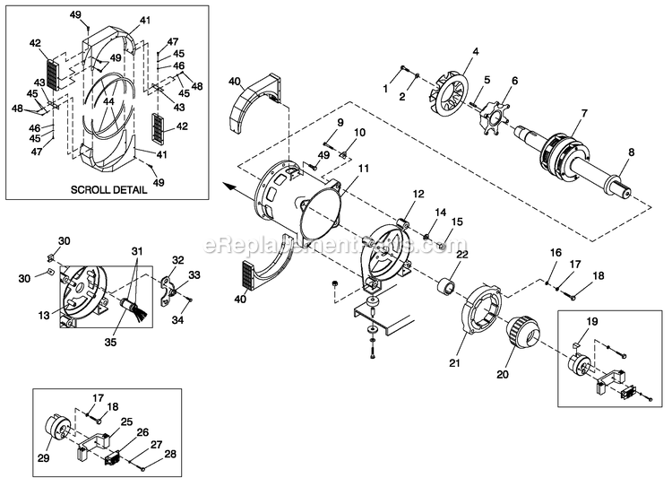 Generac ET15068AVSY (6080629)(2010) Obs 150kw 6.8 120/240 1p Lp St -08-20 Generator - Liquid Cooled Alternator 6.8l 100 And 130kw Cpl Brushless Gear Box Diagram