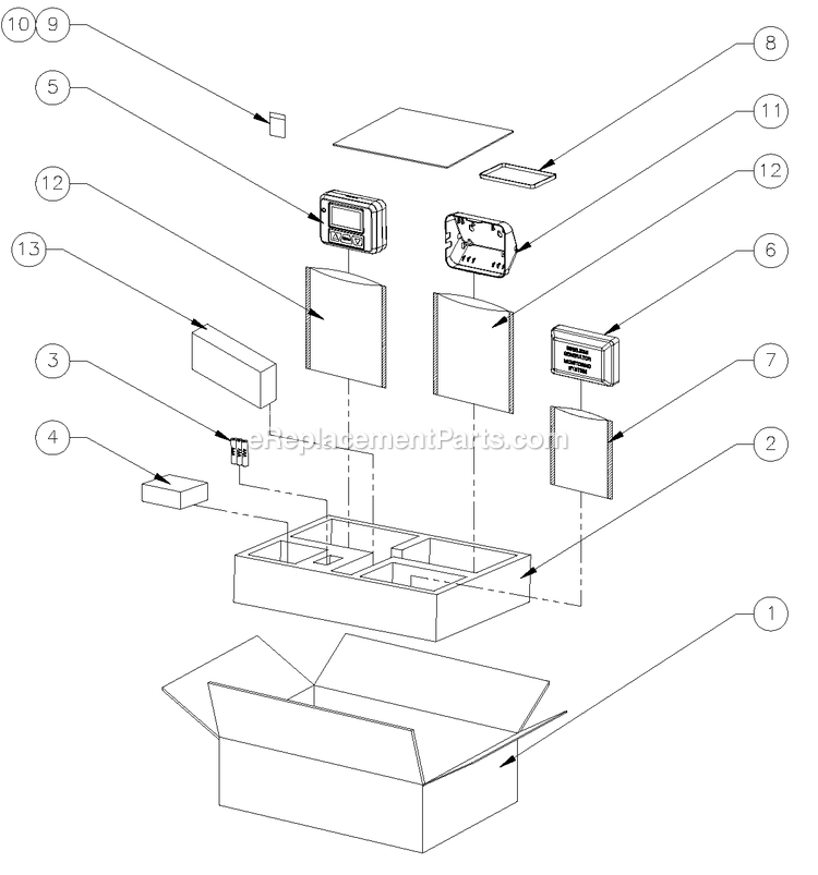 Generac HT02524ANAX (6300388 - 6300392)(2011) 25kw 2.4 120/240 1p Ng Alum -03-21 Generator - Liquid Cooled Manual 2010 Adv Wireless Hnywl Diagram