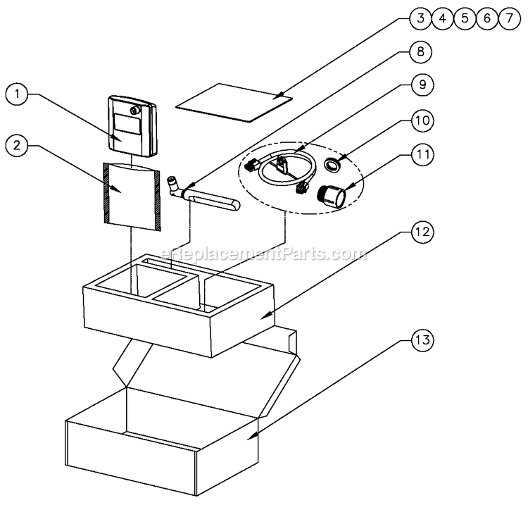 Generac HT02524ANAX (8395769 - 9246729)(2014) 25kw 2.4 120/240 1p Ng Alum -10-21 Generator - Liquid Cooled Ev Mobile Link Diagram