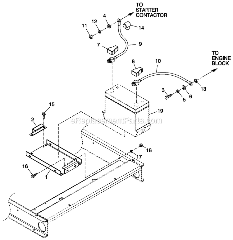 Generac HT04542ANAX (6264225)(2011) Obs 45kw 4.2 120/240 1p Ng Al -02-16 Generator - Liquid Cooled Ev Batt Acsry 4.2l G3 W/O Batt Diagram