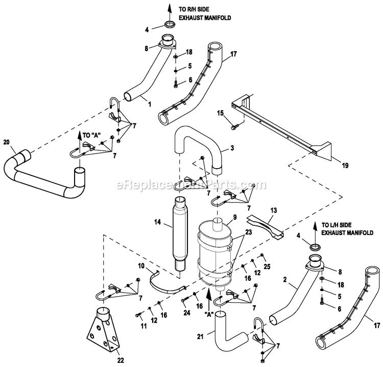 Generac HT04554ANAC (8408435)(2013) 45kw 5.4 120/240 1p Ng Alm Ems -08-29 Generator - Liquid Cooled Ev Exhaust 5.4l C2 Cpl Diagram