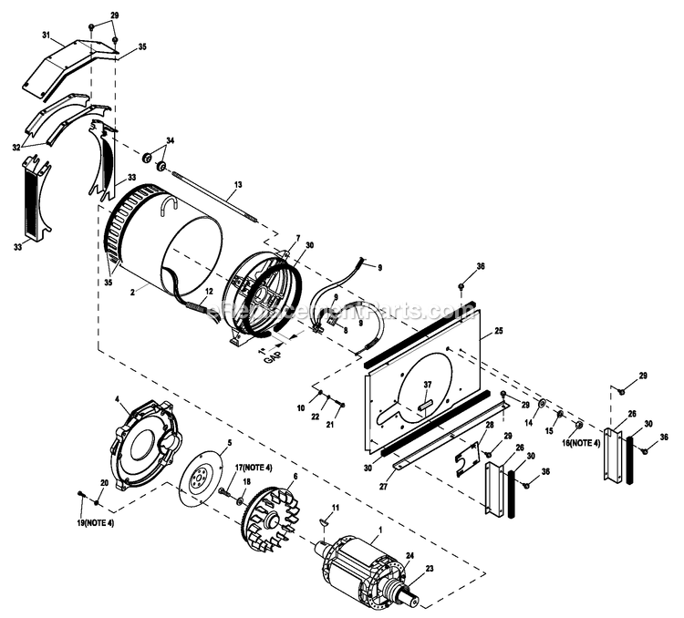 Generac HT04554GNAC (7642345)(2012) Obs 45kw 5.4 120/208 3p Ng Ale -11-30 Generator Ev Altcomprt Direct B-Can Diagram