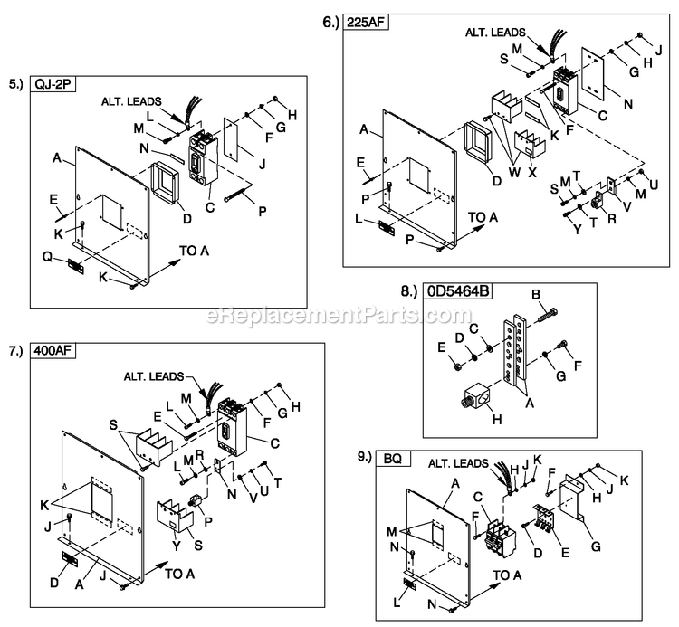 Generac LT02524JNSNA (GXA00111 - )(2009) 25kw 2.4 120/240 3p Ng Stlbh10 -06-16 Generator Cpl C2 H Control (4) Diagram