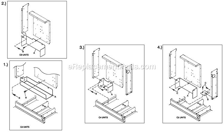 Generac LT02524JNSNA (GXA00111 - )(2009) 25kw 2.4 120/240 3p Ng Stlbh10 -06-16 Generator C4 Cb Connection Box Shielding C2/C4 Diagram