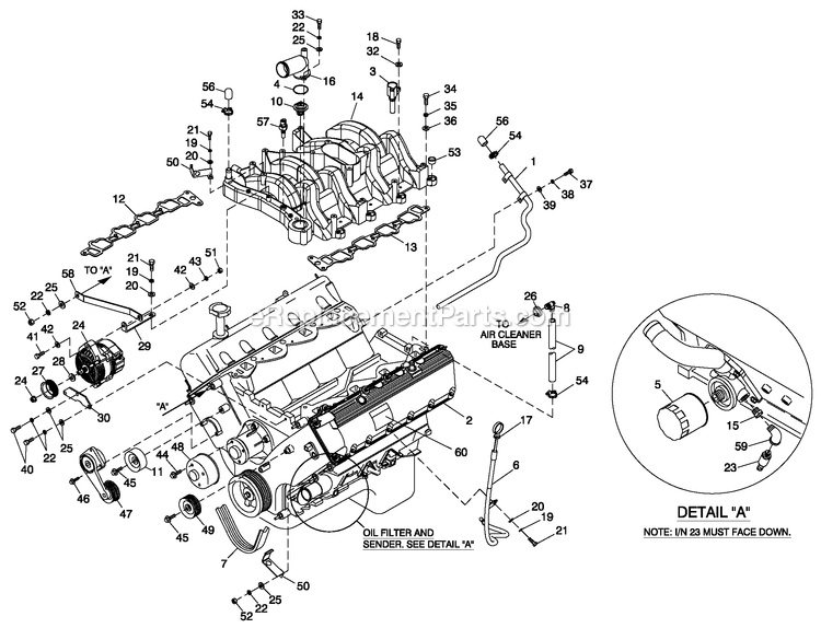 Generac LT05554GVSNA (GXB01429 - )(2011) 55kw 5.4 120/208 3p Vp Stlbh10 -12-22 Generator Ev Engcomprt 5.4l 3600 L/H Diagram