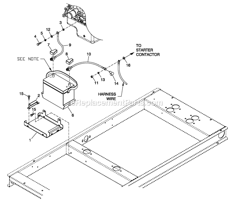 Generac QT01816ANSN (4841033)(2007) Obs 1.6 120/240 1p Ng Stl -06-05 Generator - Liquid Cooled Battery C1 1.6l Diagram