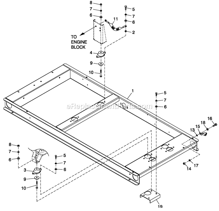 Generac QT02016ANSN (5043228)(2008) Obs 1.6 120/240 1p Ng Stl -06-24 Generator - Liquid Cooled Mounting Base 1.6l Diagram