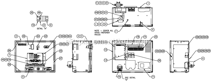 Generac QT02016ANSN (5043228)(2008) Obs 1.6 120/240 1p Ng Stl -06-24 Generator - Liquid Cooled Av R-200 3600 1.6l Diagram