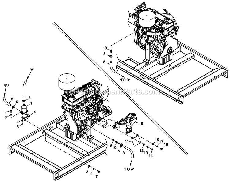 Generac QT02524ANNNA (4634387 - 4727957)(2007) 25kw 2.4 120/240 1p Ng 0/Sbh10 -02-28 Generator - Liquid Cooled Block Heater Diagram