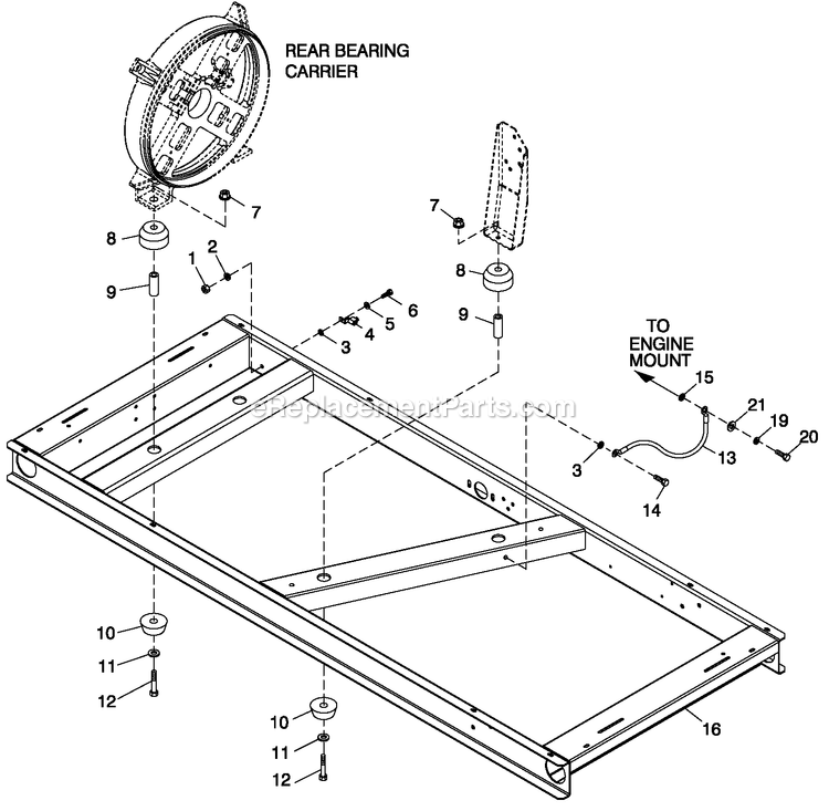 Generac QT02525ANAN (4150416)(2005) 25kw 2.5 120/240 1p Ng Alum -05-12 Generator - Liquid Cooled Ev Mtg Base 2.5l Diagram