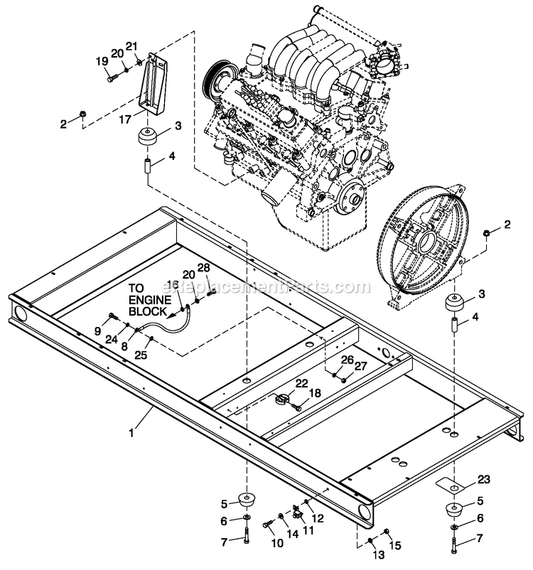 Generac QT03030ANAN (4176399 - 4214456)(2005) 30kw 3.0 120/240 1p Ng Alum -07-20 Generator - Liquid Cooled Ev Mtg Base 3.0l 30kw C2 Cpl Diagram