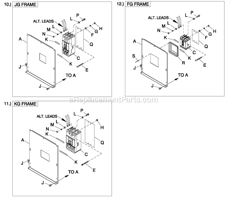 Generac QT04524ANSY (5649706 - 5876247)(2010) Obs 45kw 2.4 120/240 1p Ng Stl -04-23 Generator - Liquid Cooled Cpl C2 And C4 Flex Hsb Diagram